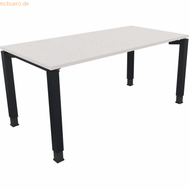 4003969063396 - Schreibtisch All in One 810013101 höhenverstellbar 68-82cm (H) rechteckig diamantweiß anthrazit metallic 4003969063396 Soen 4003969063396 - Schreibtisch All in One 810013101 höhenverstellbar 68-82cm (H) rechteckig diamantweiß anthrazit metallic 4003969063396 Soen