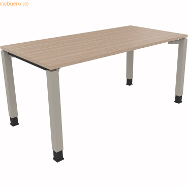 4003969063464 - Schreibtisch All in One 810013271 höhenverstellbar 68-82cm (H) rechteckig eiche natur silberaluminium 4003969063464 Soennec 4003969063464 - Schreibtisch All in One 810013271 höhenverstellbar 68-82cm (H) rechteckig eiche natur silberaluminium 4003969063464 Soennec