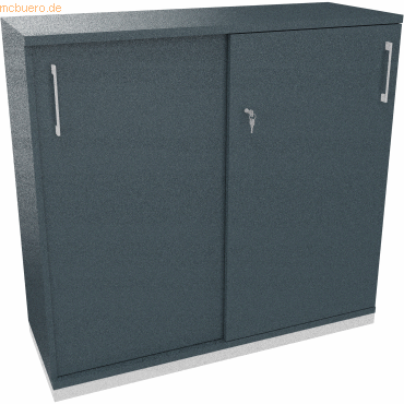 4003969064256 - Schiebetürenschrank 3OH B1200xT442xH1133mm ws Lavagrau 4003969064256 Soennecken 4003969064256 - Schiebetürenschrank 3OH B1200xT442xH1133mm ws Lavagrau 4003969064256 Soennecken