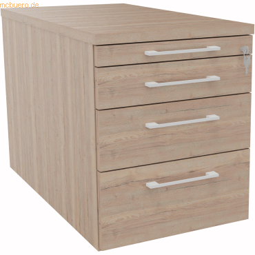 4003969064300 - Rollcontainer Teilung 1 2 3 3 B434xT800x540mm Eiche Nat 4003969064300 Soennecken 4003969064300 - Rollcontainer Teilung 1 2 3 3 B434xT800x540mm Eiche Nat 4003969064300 Soennecken