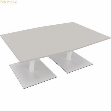 4003969064645 - Besprechungstisch communication 810017281 72cm (H) Tonnenform lichtgrau weiß 4003969064645 Soennecken 4003969064645 - Besprechungstisch communication 810017281 72cm (H) Tonnenform lichtgrau weiß 4003969064645 Soennecken