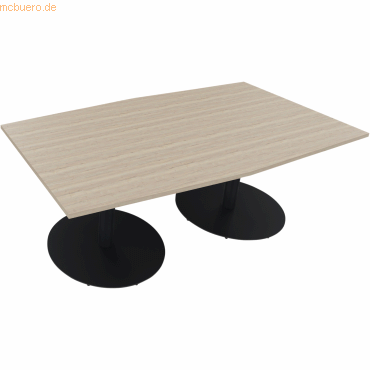 4003969064652 - Besprechungstisch communication 810017671 72cm (H) Tonnenform eiche natur anthrazit metallic 4003969064652 Soennecken 4003969064652 - Besprechungstisch communication 810017671 72cm (H) Tonnenform eiche natur anthrazit metallic 4003969064652 Soennecken