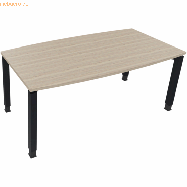 4003969065192 - Besprechungstisch communication 810017971 höhenverstellbar 68-82cm (H) Tonnenform eiche natur anthrazit metallic 4003969065 4003969065192 - Besprechungstisch communication 810017971 höhenverstellbar 68-82cm (H) Tonnenform eiche natur anthrazit metallic 4003969065
