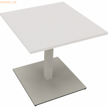 4003969065475 - Besprechungstisch communication 810018901 72cm (H) rechteckig weiß   silber 4003969065475 Soennecken