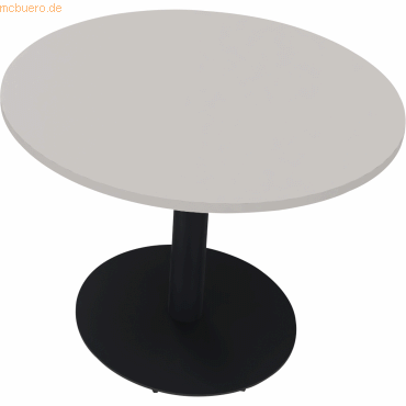 4003969065802 - Besprechungstisch communication 810019181 72cm (H) rund lichtgrau   anthrazit metallic 4003969065802 Soennecken
