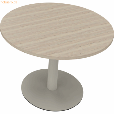 4003969065840 - Besprechungstisch communication 810019271 72cm (H) rund eiche natur silberaluminium 4003969065840 Soennecken 4003969065840 - Besprechungstisch communication 810019271 72cm (H) rund eiche natur silberaluminium 4003969065840 Soennecken