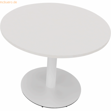4003969065895 - Besprechungstisch communication 810019301 72cm (H) rund diamantweiß   verkehrsweiß 4003969065895 Soennecken
