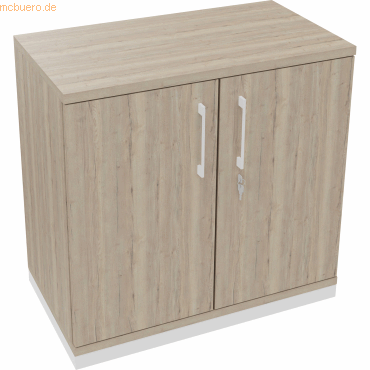 4003969066656 - Flügeltürenschrank 2OH B800xT442xH781 ws Eiche Nat 4003969066656 Soennecken 4003969066656 - Flügeltürenschrank 2OH B800xT442xH781 ws Eiche Nat 4003969066656 Soennecken