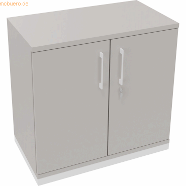 4003969066663 - Flügeltürenschrank 2OH B800xT442xH781 ws Lichtgrau 4003969066663 Soennecken 4003969066663 - Flügeltürenschrank 2OH B800xT442xH781 ws Lichtgrau 4003969066663 Soennecken