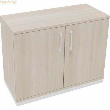 4003969066809 - Flügeltürenschrank 2OH B1000xT442xH781 ws Akazie 4003969066809 Soennecken 4003969066809 - Flügeltürenschrank 2OH B1000xT442xH781 ws Akazie 4003969066809 Soennecken
