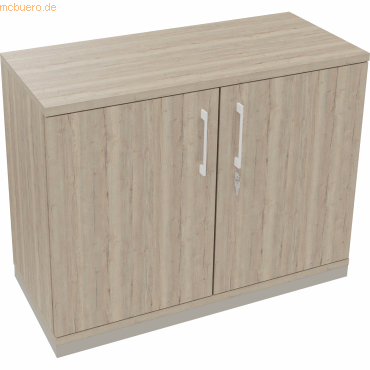 4003969066830 - Flügeltürenschrank 2OH B1000xT442xH781 si Eiche Nat 4003969066830 Soennecken 4003969066830 - Flügeltürenschrank 2OH B1000xT442xH781 si Eiche Nat 4003969066830 Soennecken