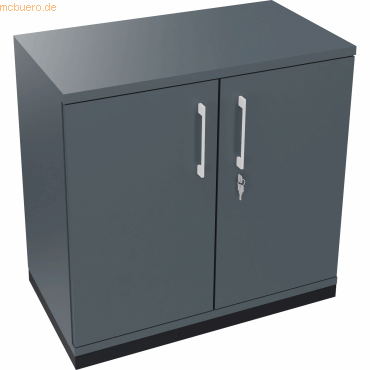 4003969066885 - Flügeltürenschrank 2OH B800xT442xH781 an Lavagrau 4003969066885 Soennecken 4003969066885 - Flügeltürenschrank 2OH B800xT442xH781 an Lavagrau 4003969066885 Soennecken