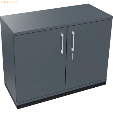 4003969066908 - Flügeltürenschrank 2OH B1000xT442xH781 an Lavagrau 4003969066908 Soennecken 4003969066908 - Flügeltürenschrank 2OH B1000xT442xH781 an Lavagrau 4003969066908 Soennecken