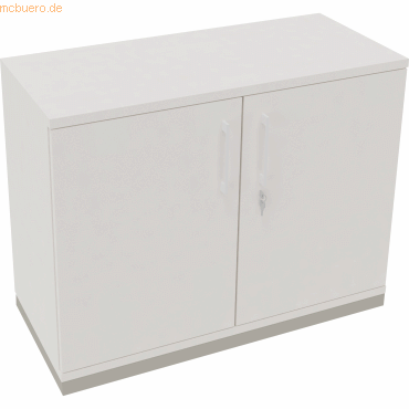 4003969066984 - Flügeltürenschrank 2OH B1000xT442xH781 si Weiß 4003969066984 Soennecken 4003969066984 - Flügeltürenschrank 2OH B1000xT442xH781 si Weiß 4003969066984 Soennecken