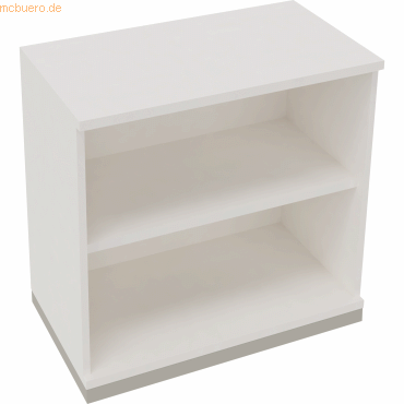 4003969068742 - Regal 2OH B800xT442xH781mm Silberaluminium Diamant Weiß 4003969068742 Soennecken 4003969068742 - Regal 2OH B800xT442xH781mm Silberaluminium Diamant Weiß 4003969068742 Soennecken