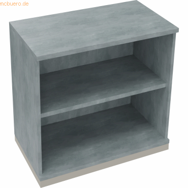 4003969068759 - Regal 2OH B800xT442xH781mm Silberaluminium Beton hell 4003969068759 Soennecken 4003969068759 - Regal 2OH B800xT442xH781mm Silberaluminium Beton hell 4003969068759 Soennecken