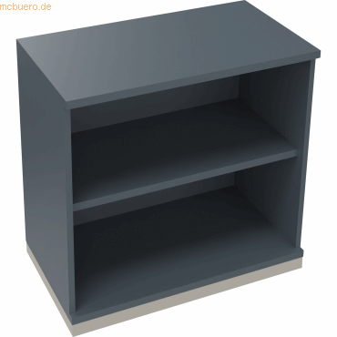 4003969068773 - Regal 2OH B800xT442xH781mm Silberaluminium Lavagrau 4003969068773 Soennecken 4003969068773 - Regal 2OH B800xT442xH781mm Silberaluminium Lavagrau 4003969068773 Soennecken