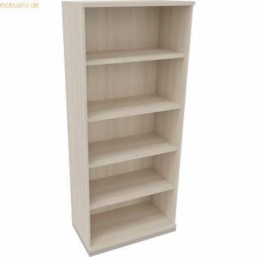 4003969068827 - Regal 5OH B800xT442xH1869mm Silberaluminium Akazie hell 4003969068827 Soennecken 4003969068827 - Regal 5OH B800xT442xH1869mm Silberaluminium Akazie hell 4003969068827 Soennecken