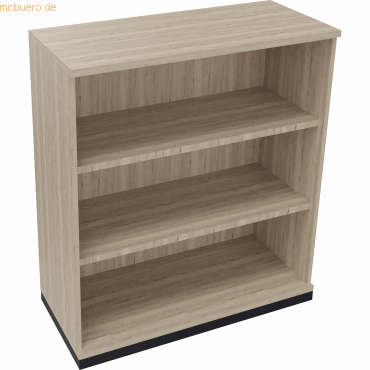4003969069152 - Regal 3OH B1000xT442xH1133mm Anthrazit-Metallic Eiche Natur 4003969069152 Soennecken