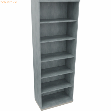 4003969069381 - Regal 6OH B800xT442xH2221mm Silberaluminium Beton hell 4003969069381 Soennecken 4003969069381 - Regal 6OH B800xT442xH2221mm Silberaluminium Beton hell 4003969069381 Soennecken