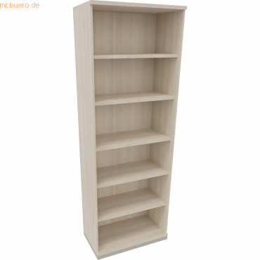 4003969069428 - Regal 6OH B800xT442xH2221mm Silberaluminium Akazie hell 4003969069428 Soennecken 4003969069428 - Regal 6OH B800xT442xH2221mm Silberaluminium Akazie hell 4003969069428 Soennecken