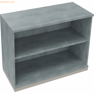 4003969069541 - Regal 2OH B1000xT442xH781mm Silberaluminium Beton hell 4003969069541 Soennecken 4003969069541 - Regal 2OH B1000xT442xH781mm Silberaluminium Beton hell 4003969069541 Soennecken