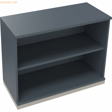 4003969069640 - Regal 2OH B1000xT442xH781mm Silberaluminium Lavagrau 4003969069640 Soennecken 4003969069640 - Regal 2OH B1000xT442xH781mm Silberaluminium Lavagrau 4003969069640 Soennecken