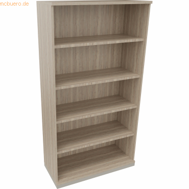 4003969069718 - Regal 5OH B1000xT442xH1869mm Silberaluminium Eiche Natur 4003969069718 Soennecken 4003969069718 - Regal 5OH B1000xT442xH1869mm Silberaluminium Eiche Natur 4003969069718 Soennecken