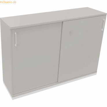 4003969070028 - Schiebetürenschrank 3OH B1600xT442xH1133mm ws Lichtgrau 4003969070028 Soennecken 4003969070028 - Schiebetürenschrank 3OH B1600xT442xH1133mm ws Lichtgrau 4003969070028 Soennecken