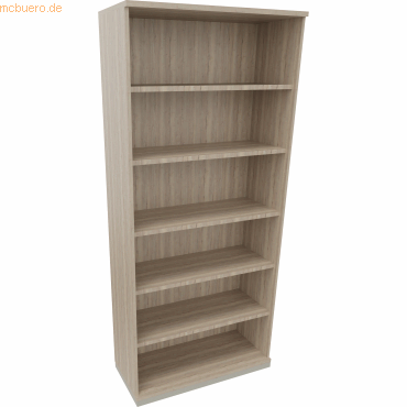 4003969070264 - Regal 6OH B1000xT442xH2221mm Silberaluminium Eiche Natur 4003969070264 Soennecken 4003969070264 - Regal 6OH B1000xT442xH2221mm Silberaluminium Eiche Natur 4003969070264 Soennecken