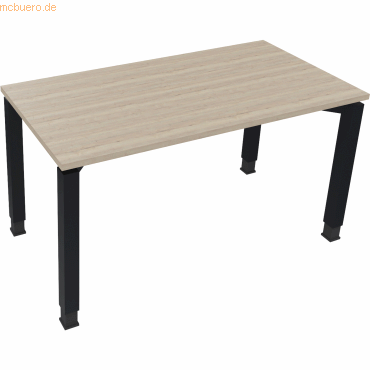4003969072060 - Schreibtisch All in One 810023571 höhenverstellbar 65-85cm (H) rechteckig eiche natur anthrazit metallic 4003969072060 Soen 4003969072060 - Schreibtisch All in One 810023571 höhenverstellbar 65-85cm (H) rechteckig eiche natur anthrazit metallic 4003969072060 Soen