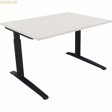4003969073128 - Schreibtisch All in One 810025001 manuell höhenverstellbar 65-85cm (H) 160x70cm (BxT) rechteckig diamant weiß anthrazit me 4003969073128 - Schreibtisch All in One 810025001 manuell höhenverstellbar 65-85cm (H) 160x70cm (BxT) rechteckig diamant weiß anthrazit me
