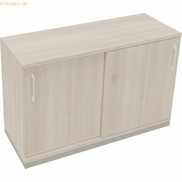 4003969073241 - Schiebetürenschrank 2OH B1200xT442xH781mm si Akazie hell 4003969073241 Soennecken 4003969073241 - Schiebetürenschrank 2OH B1200xT442xH781mm si Akazie hell 4003969073241 Soennecken