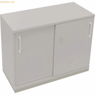 4003969073326 - Schiebetürenschrank 2OH B1000xT442xH781mm si Lichtgrau 4003969073326 Soennecken 4003969073326 - Schiebetürenschrank 2OH B1000xT442xH781mm si Lichtgrau 4003969073326 Soennecken
