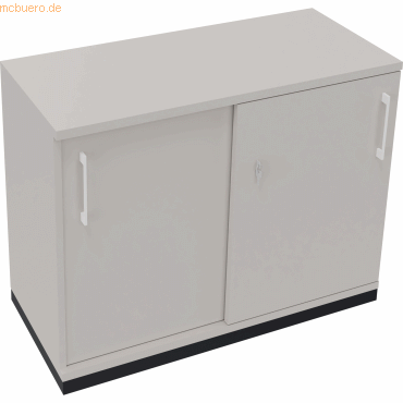 4003969073401 - Schiebetürenschrank 2OH B1000xT442xH781mm an Lichtgrau 4003969073401 Soennecken 4003969073401 - Schiebetürenschrank 2OH B1000xT442xH781mm an Lichtgrau 4003969073401 Soennecken