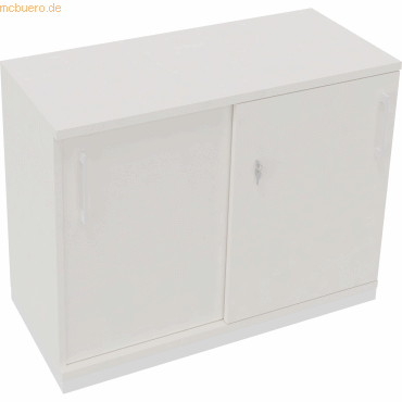 4003969073463 - Schiebetürenschrank 2OH B1000xT442xH781mm ws Diamant Weiß 4003969073463 Soennecken 4003969073463 - Schiebetürenschrank 2OH B1000xT442xH781mm ws Diamant Weiß 4003969073463 Soennecken