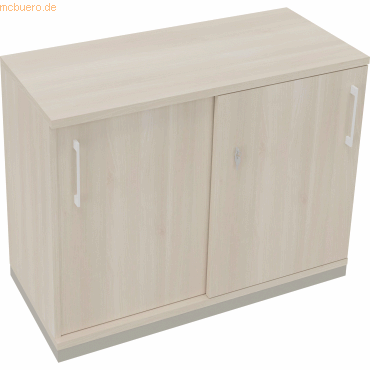4003969073487 - Schiebetürenschrank 2OH B1000xT442xH781mm si Akazie hell 4003969073487 Soennecken 4003969073487 - Schiebetürenschrank 2OH B1000xT442xH781mm si Akazie hell 4003969073487 Soennecken