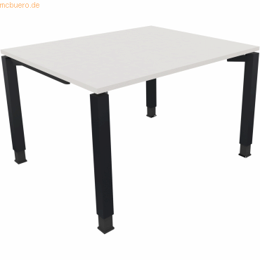 4003969075757 - Schreibtisch All in One 810028601 höhenverstellbar 68-82cm (H) rechteckig diamantweiß anthrazitmetallic 4003969075757 Soenn 4003969075757 - Schreibtisch All in One 810028601 höhenverstellbar 68-82cm (H) rechteckig diamantweiß anthrazitmetallic 4003969075757 Soenn