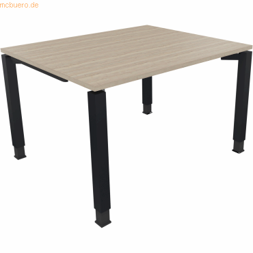 4003969075771 - Schreibtisch All in One 810028671 höhenverstellbar 68-82cm (H) rechteckig eiche natur anthrazitmetallic 4003969075771 Soenn 4003969075771 - Schreibtisch All in One 810028671 höhenverstellbar 68-82cm (H) rechteckig eiche natur anthrazitmetallic 4003969075771 Soenn