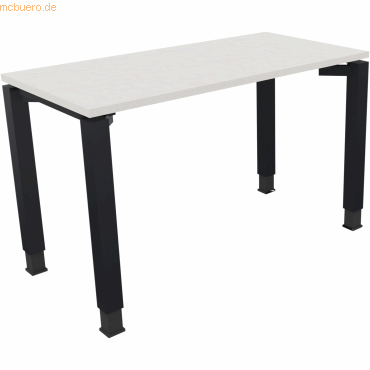 4003969075849 - Schreibtisch All in One 810028901 höhenverstellbar 68-82cm (H) rechteckig diamantweiß anthrazit metallic 4003969075849 Soen 4003969075849 - Schreibtisch All in One 810028901 höhenverstellbar 68-82cm (H) rechteckig diamantweiß anthrazit metallic 4003969075849 Soen
