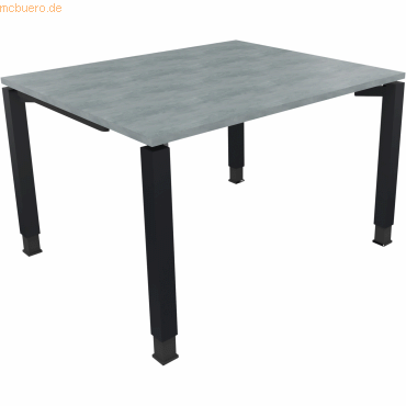 4003969075856 - Schreibtisch All in One 810028683 höhenverstellbar 68-82cm (H) rechteckig beton hell anthrazitmetallic 4003969075856 Soenne 4003969075856 - Schreibtisch All in One 810028683 höhenverstellbar 68-82cm (H) rechteckig beton hell anthrazitmetallic 4003969075856 Soenne
