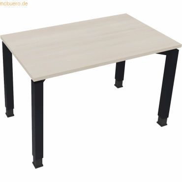 4003969076488 - Schreibtisch All in One 810029272 höhenverstellbar 68-82cm (H) rechteckig akazie hell anthrazit metallic 4003969076488 Soen 4003969076488 - Schreibtisch All in One 810029272 höhenverstellbar 68-82cm (H) rechteckig akazie hell anthrazit metallic 4003969076488 Soen