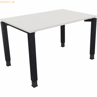 4003969076495 - Schreibtisch All in One 810029501 höhenverstellbar 68-82cm (H) rechteckig diamantweiß anthrazitmetallic 4003969076495 Soenn 4003969076495 - Schreibtisch All in One 810029501 höhenverstellbar 68-82cm (H) rechteckig diamantweiß anthrazitmetallic 4003969076495 Soenn