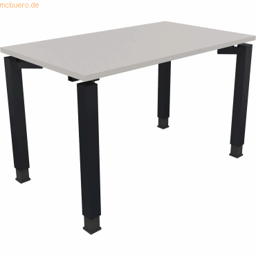 4003969076501 - Schreibtisch All in One 810029281 höhenverstellbar 68-82cm (H) rechteckig lichtgrau   anthrazit metallic 4003969076501 Soenne