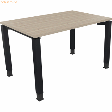 4003969076556 - Schreibtisch All in One 810029571 höhenverstellbar 68-82cm (H) rechteckig eiche natur anthrazitmetallic 4003969076556 Soenn 4003969076556 - Schreibtisch All in One 810029571 höhenverstellbar 68-82cm (H) rechteckig eiche natur anthrazitmetallic 4003969076556 Soenn