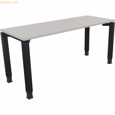 4003969076747 - Schreibtisch All in One 810031981 höhenverstellbar 68-82cm (H) rechteckig lichtgrau anthrazit metallic 4003969076747 Soenne 4003969076747 - Schreibtisch All in One 810031981 höhenverstellbar 68-82cm (H) rechteckig lichtgrau anthrazit metallic 4003969076747 Soenne