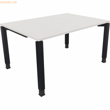 4003969076792 - Schreibtisch All in One 810030101 höhenverstellbar 68-82cm (H) rechteckig diamantweiß anthrazitmetallic 4003969076792 Soenn 4003969076792 - Schreibtisch All in One 810030101 höhenverstellbar 68-82cm (H) rechteckig diamantweiß anthrazitmetallic 4003969076792 Soenn