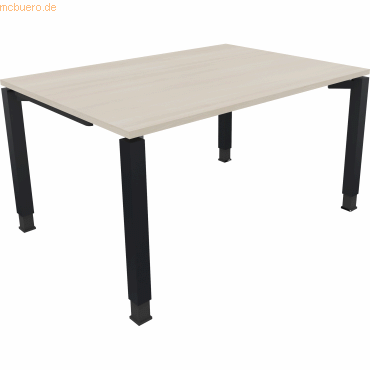4003969076846 - Schreibtisch All in One 810030172 höhenverstellbar 68-82cm (H) rechteckig akazie hell anthrazitmetallic 4003969076846 Soenn 4003969076846 - Schreibtisch All in One 810030172 höhenverstellbar 68-82cm (H) rechteckig akazie hell anthrazitmetallic 4003969076846 Soenn