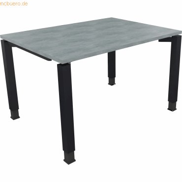 4003969076907 - Schreibtisch All in One 810029883 höhenverstellbar 68-82cm (H) rechteckig beton hell anthrazit metallic 4003969076907 Soenn 4003969076907 - Schreibtisch All in One 810029883 höhenverstellbar 68-82cm (H) rechteckig beton hell anthrazit metallic 4003969076907 Soenn