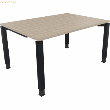 4003969076921 - Schreibtisch All in One 810030171 höhenverstellbar 68-82cm (H) rechteckig eiche natur anthrazitmetallic 4003969076921 Soenn 4003969076921 - Schreibtisch All in One 810030171 höhenverstellbar 68-82cm (H) rechteckig eiche natur anthrazitmetallic 4003969076921 Soenn